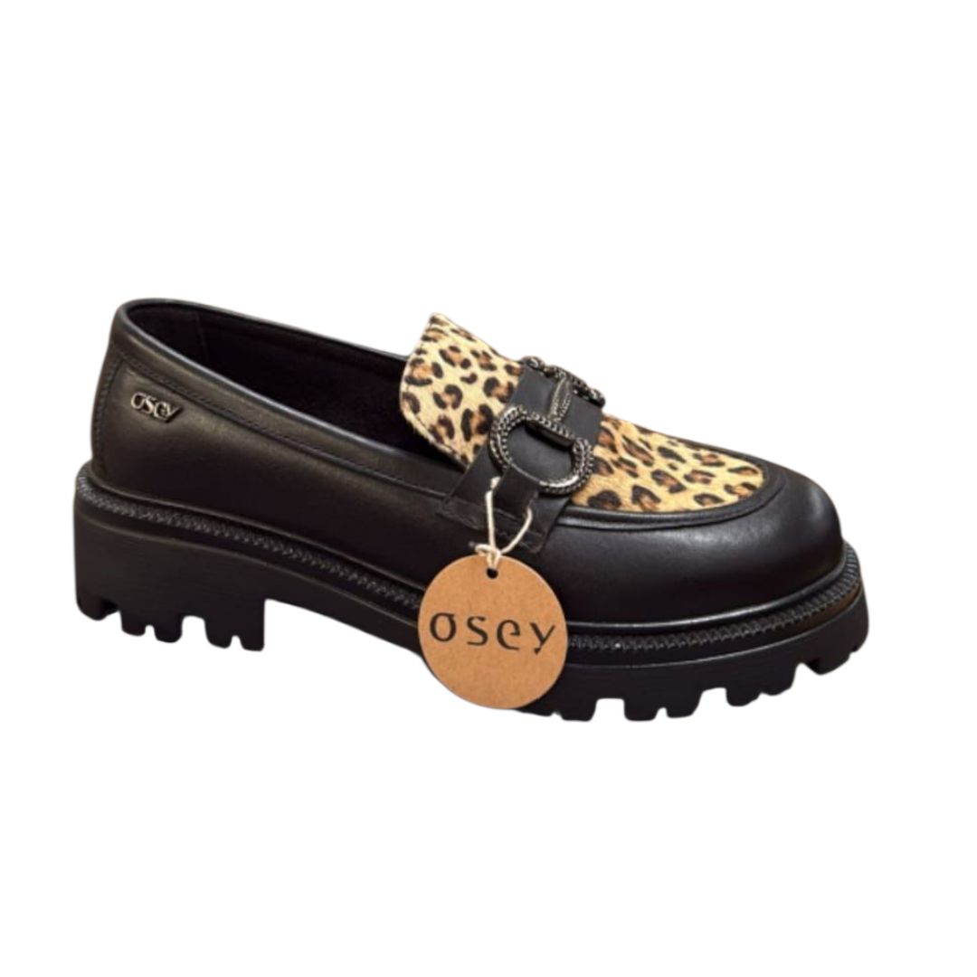 Osey mocassino animalier