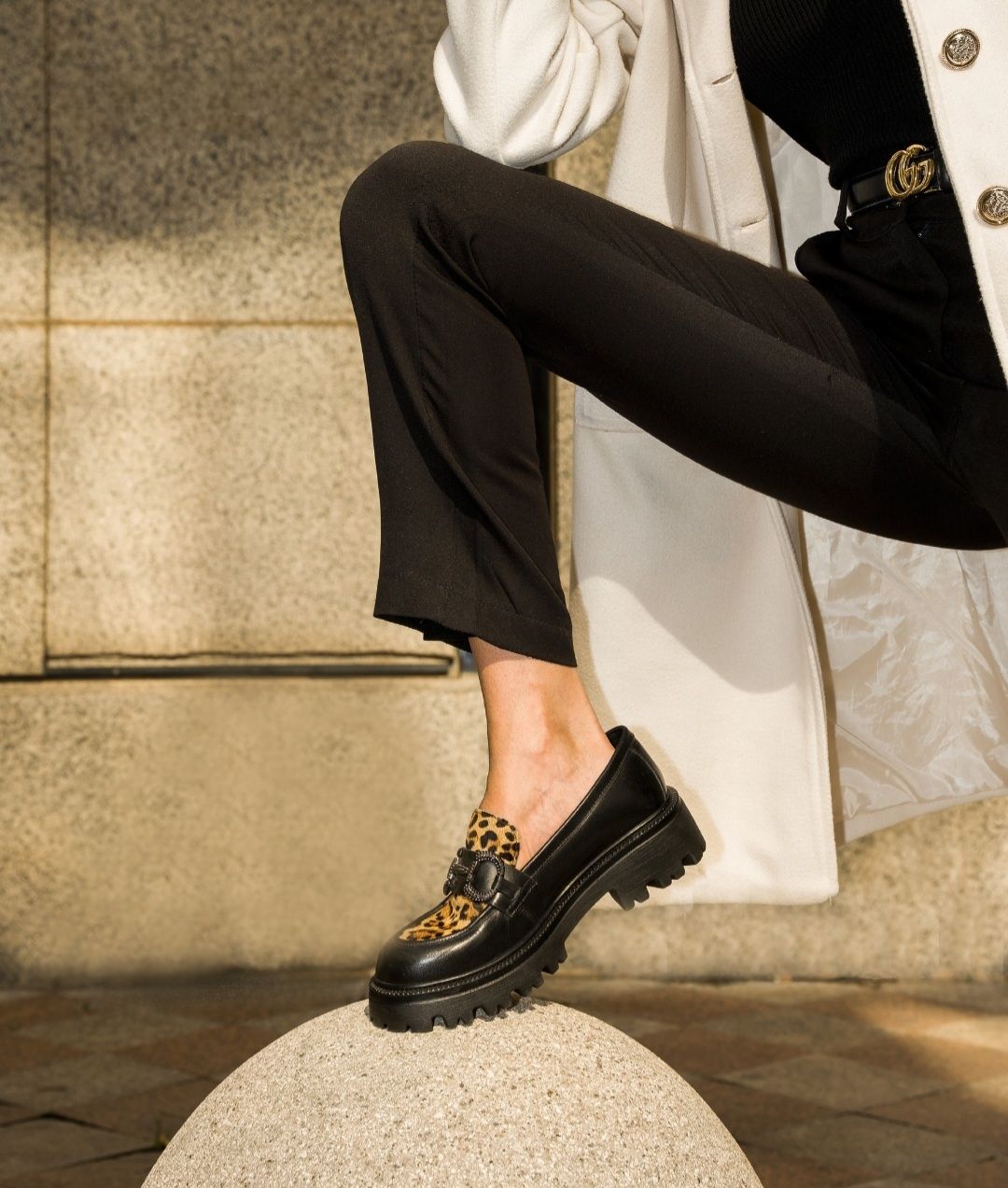 Osey mocassino animalier Osey mocassino animalier