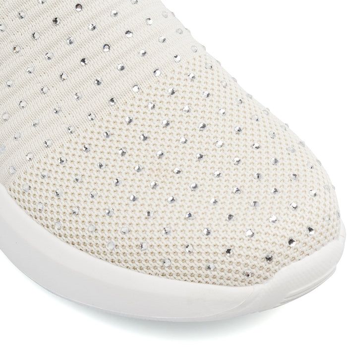 Lumberjack keira slip on white