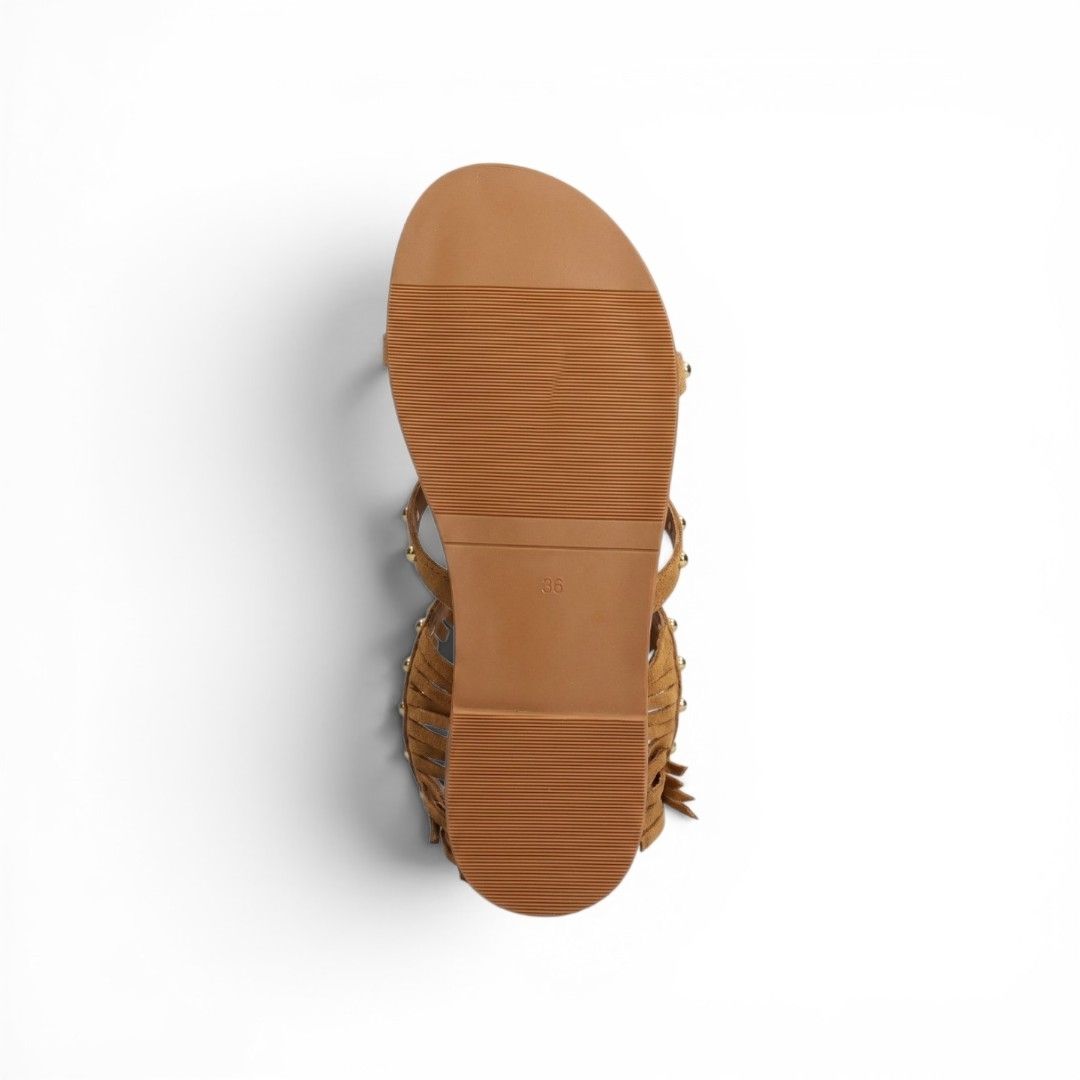 Gold&gold sandalo beige frange Gold&gold sandalo beige frange