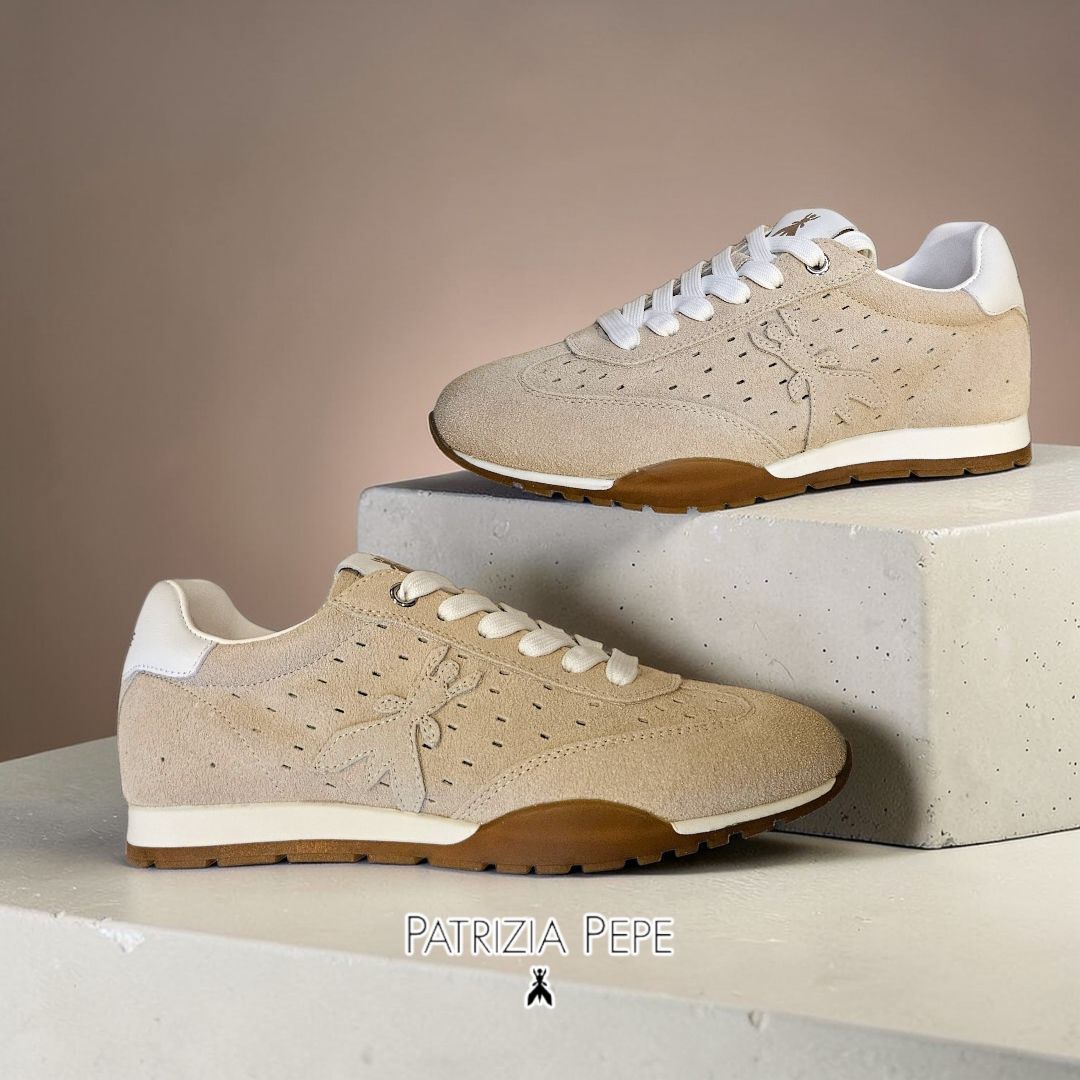 Patrizia pepe sneakers camo beige Patrizia pepe sneakers camo beige