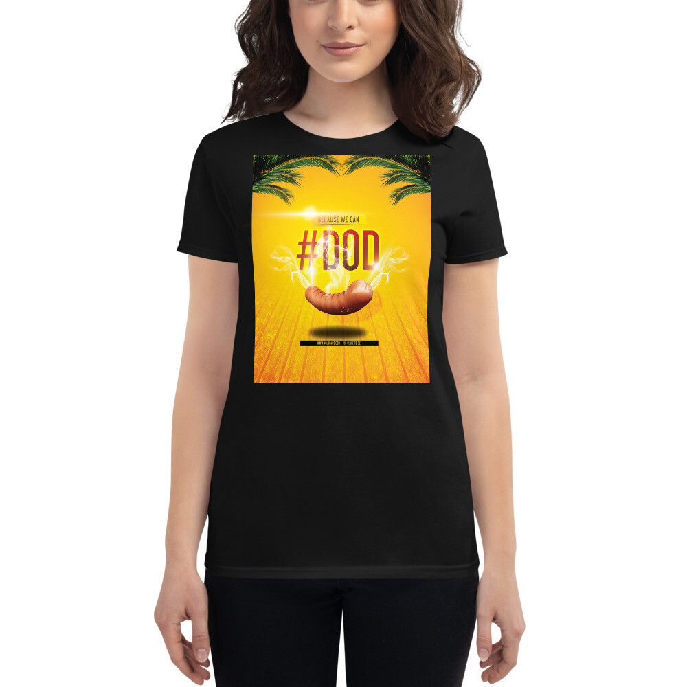 Fashion Fit-T-Shirt für Damen "#DOD"
