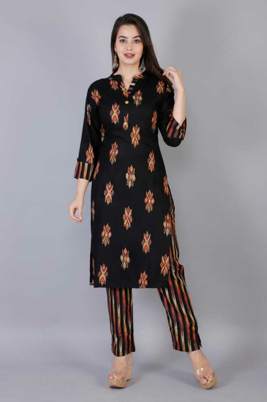 Printed Kurti with Pant
