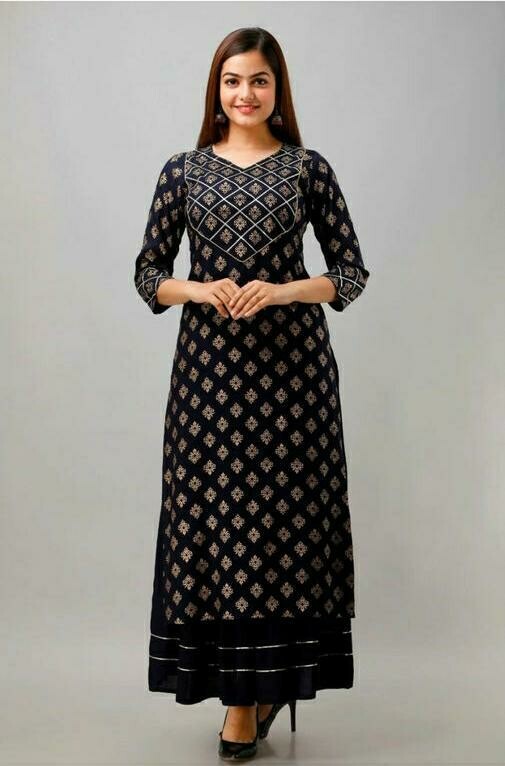 Printed Long Kurti