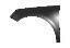 AUDI A1 FENDER LH NO HOLE 2011-2014