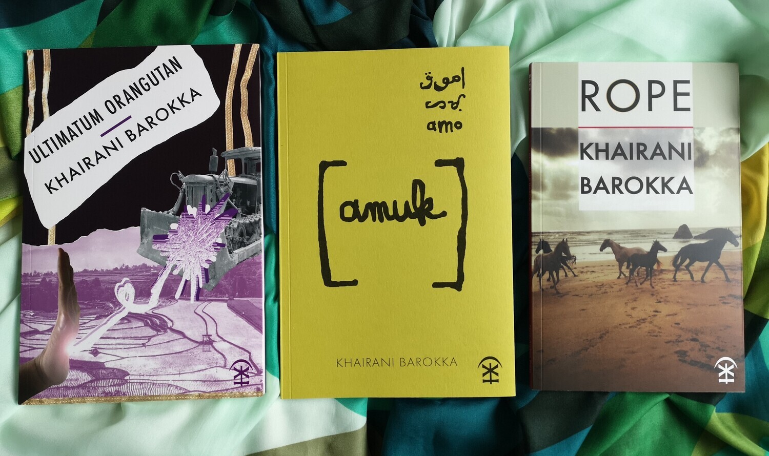 Khairani Barokka - a book trio