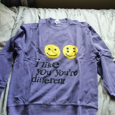 Purple CPFM.XYZ Sweatshirt
