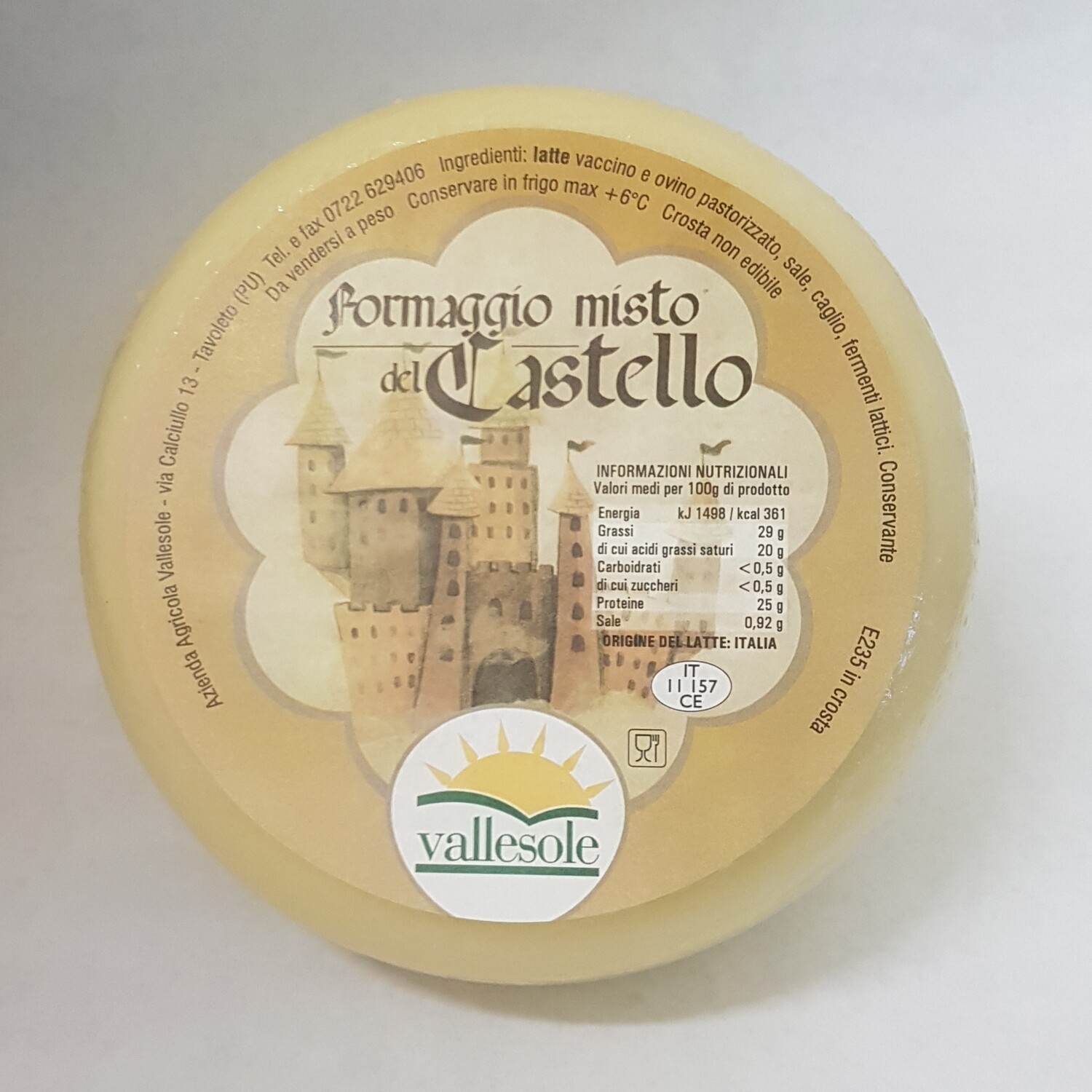 Pecorino misto di TAVOLETO
