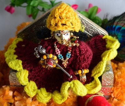 *Winter Collection* Woollen Crocheted Bal Gopal Dress [Free Delivery Available]