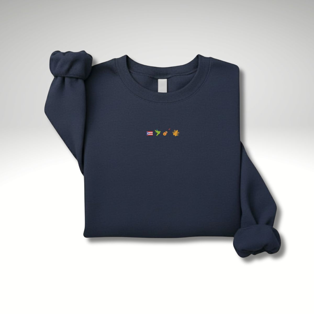 Puerto Rico Embroidery - Sample Crewneck Navy