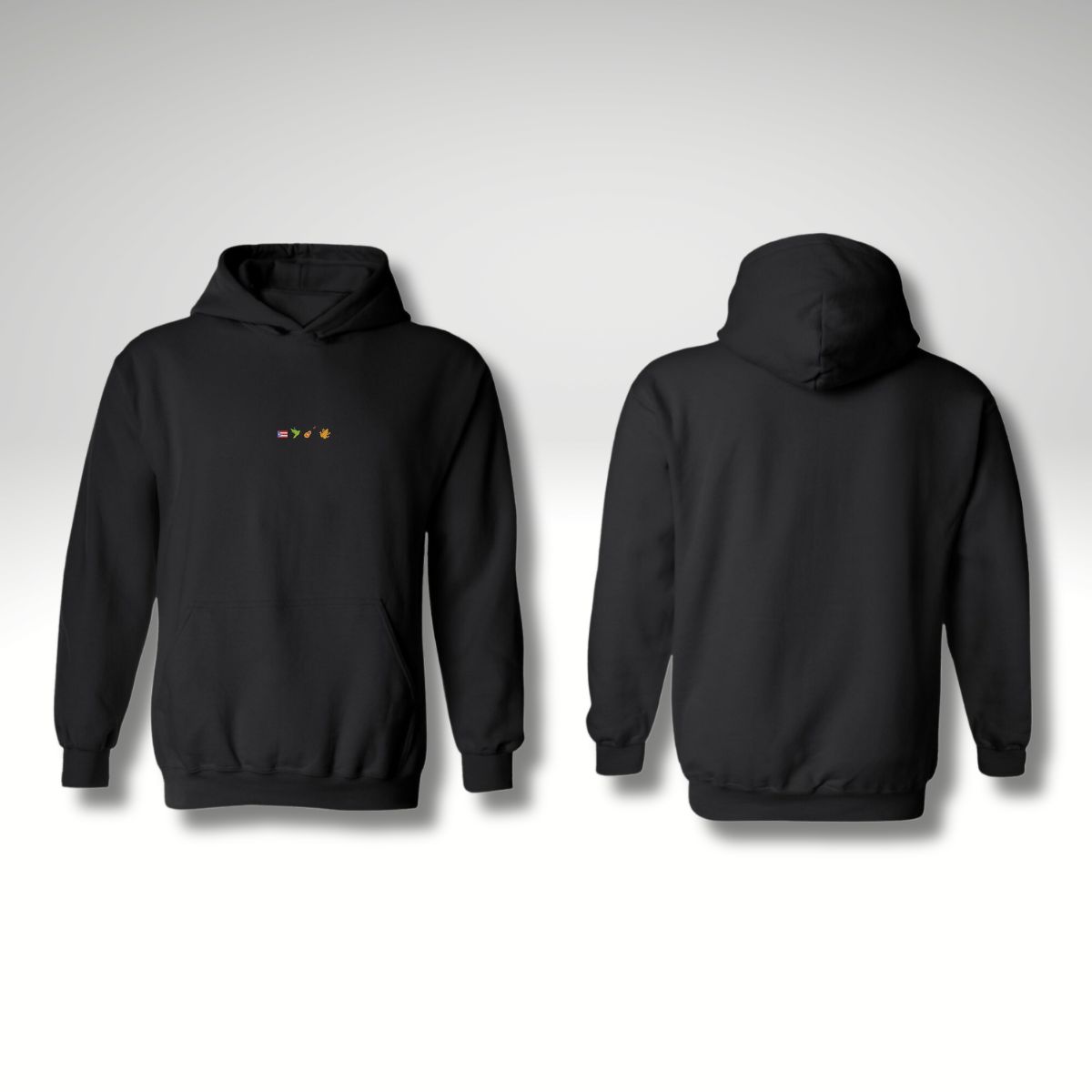 Puerto Rico Embroidery - Sample Sweatshirt Black