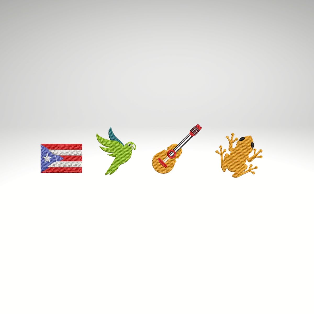 Puerto Rico Embroidery - Sample Sweatshirt Black