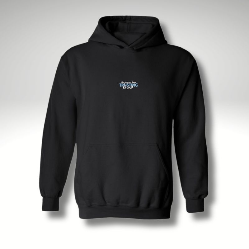 Trusting God Embroidery - Sample Sweatshirt Black