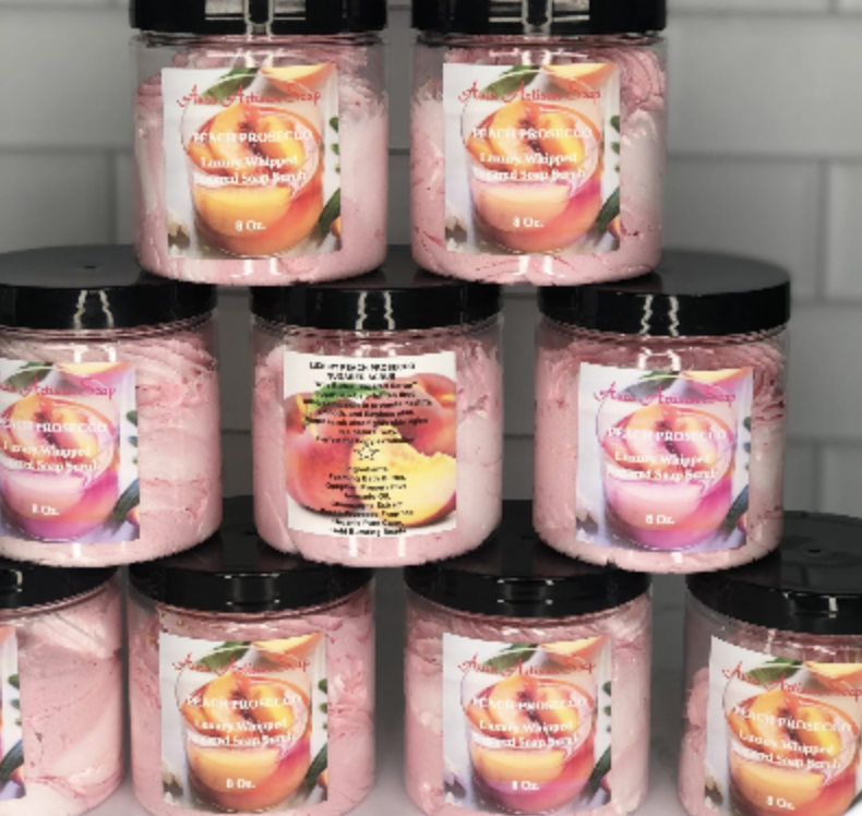 PEACH PROSECCO SUGARED BODY SCRUB