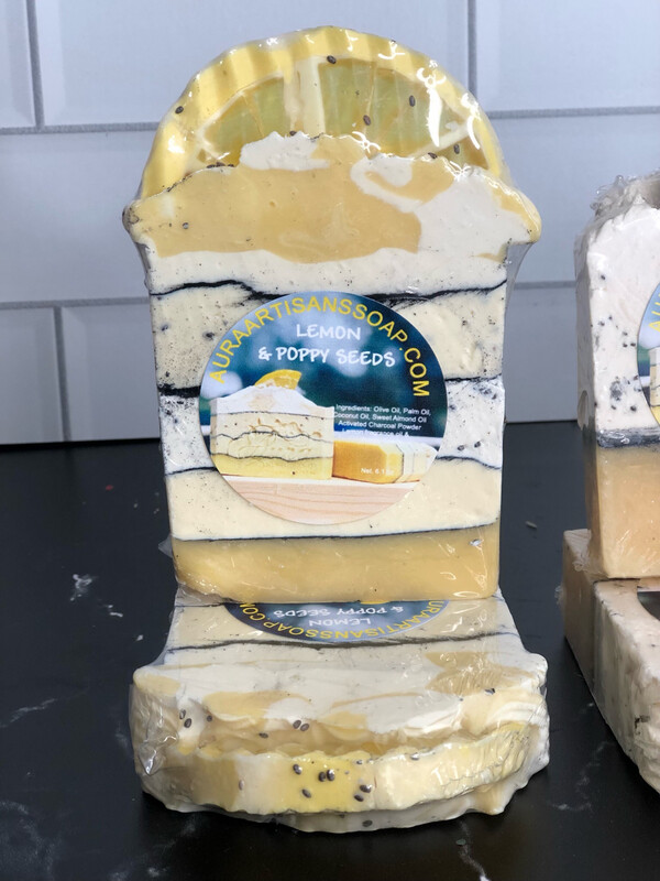 LEMON &amp; POPPYSEEDS Bar Soap
