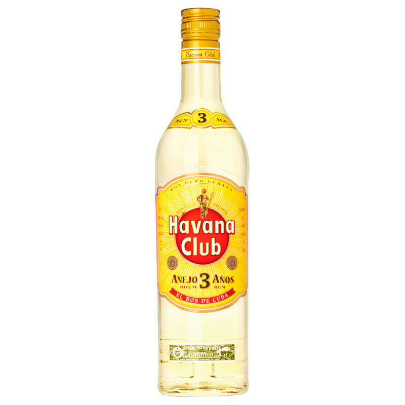 RON HAVANA CLUB 3 AÑOS BLANCO 750 ML