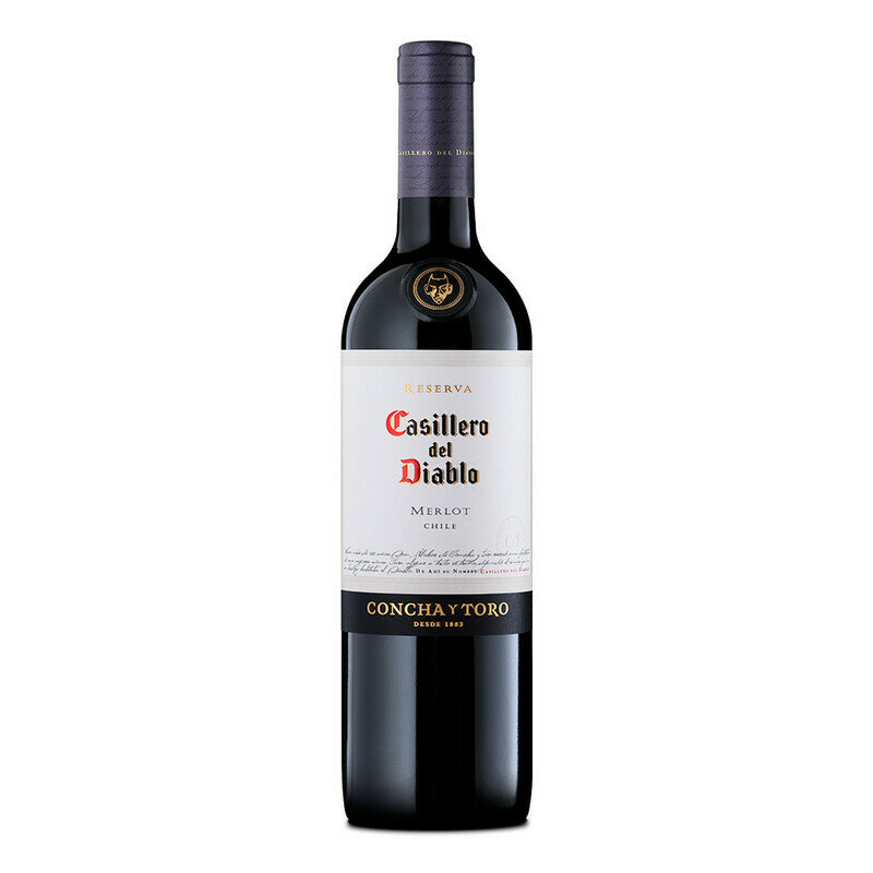 VINO CASILLERO  MERLOT X 750 ML