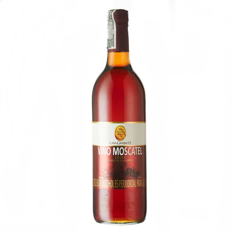 VINO GRAJALES MOSCATEL X 750 ML