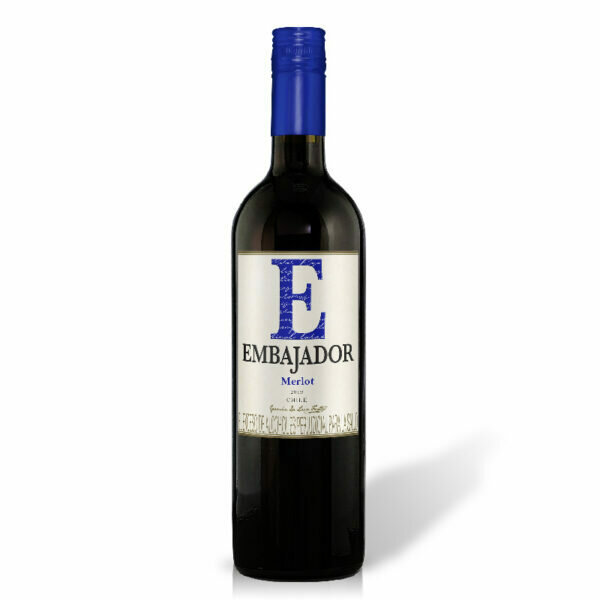 VINO EMBAJADOR MERLOT X 750 ML
