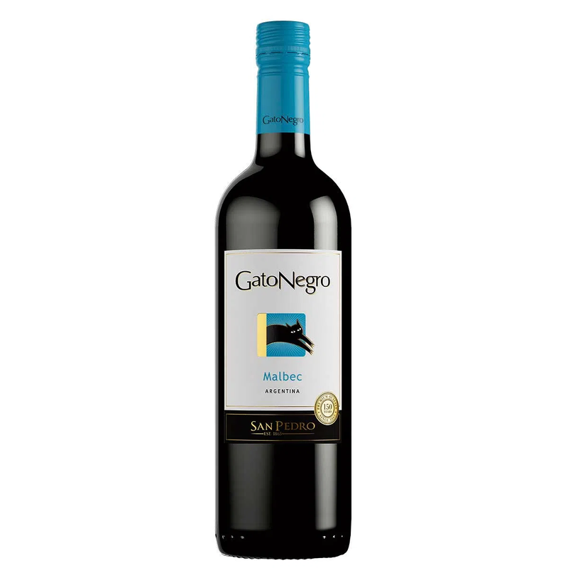 VINO GATO NEGRO MALBEC X 750 ML