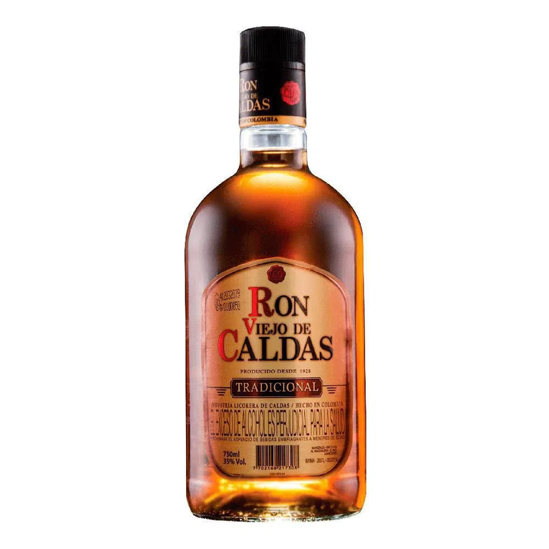 RON VIEJO DE CALDAS 3 AÑOS X 750 ML