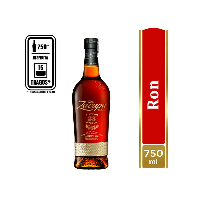RON ZACAPA 23 CENTENARIO 750 ML