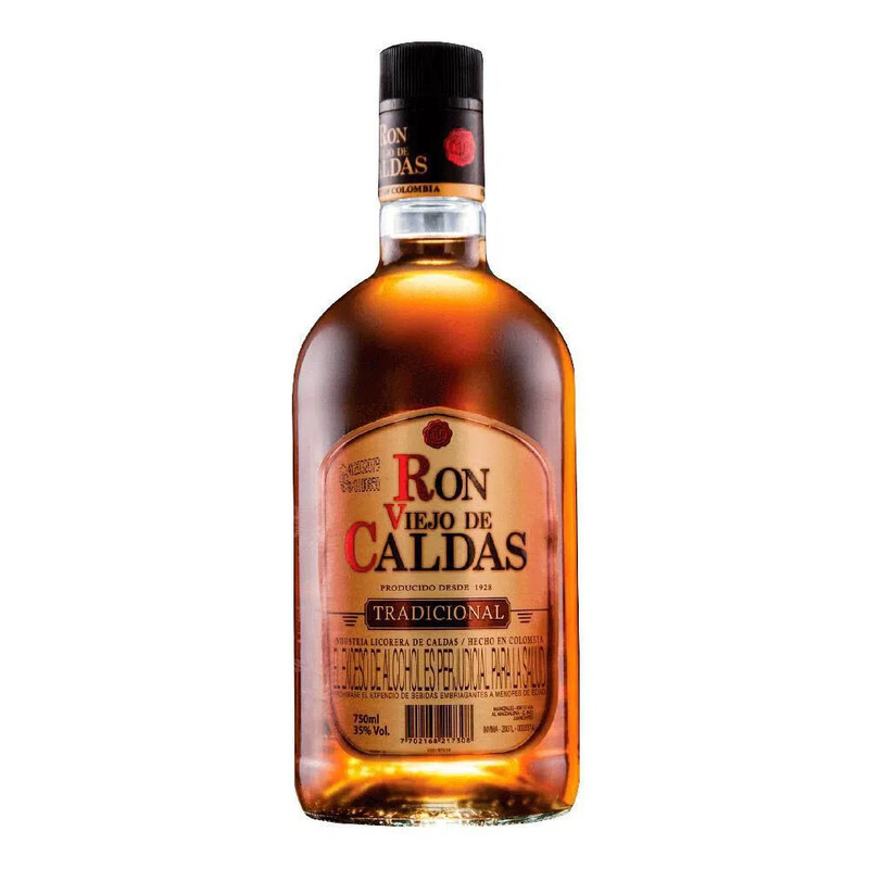 RON VIEJO DE CALDAS 3 AÑOS X 750 ML