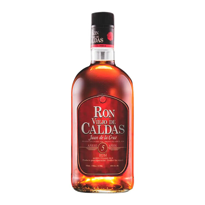 RON VIEJO DE CALDAS 5 AÑOS X 750 ML