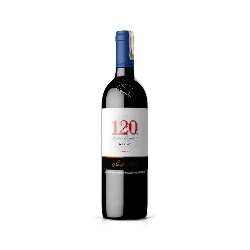 VINO SANTA RITA 120 MERLOT X 750 ML