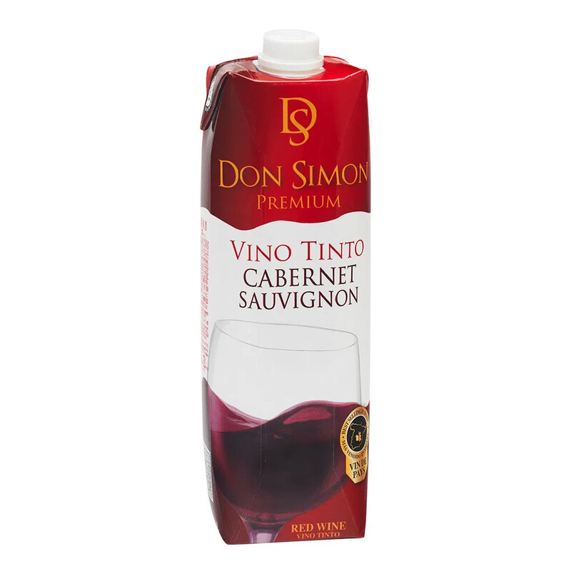 VINO TETRA DON SIMON CABERNET X 1000 ML