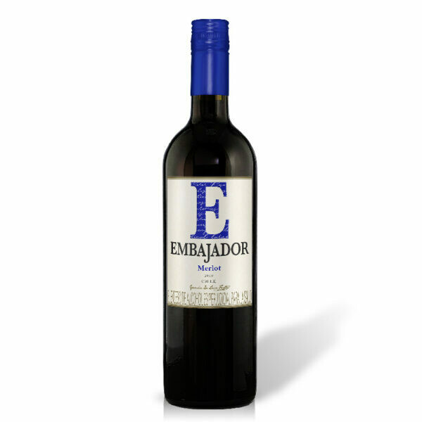 VINO EMBAJADOR MERLOT X 750 ML