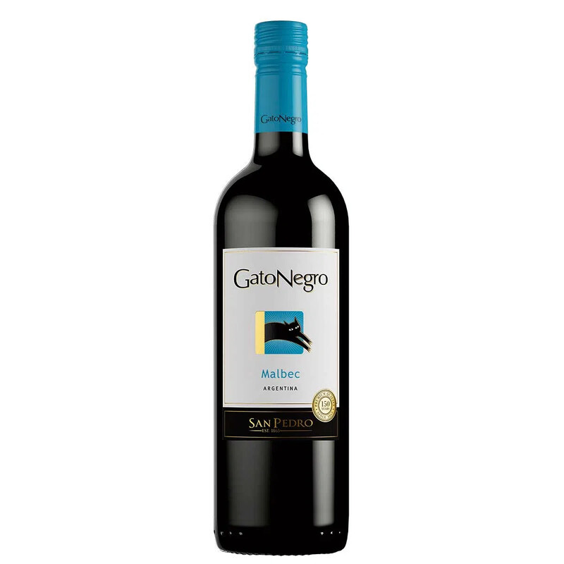 VINO GATO NEGRO MALBEC X 750 ML