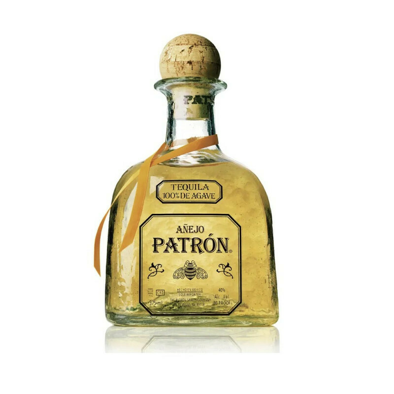 TEQUILA PATRON AÑEJO X 375 ML