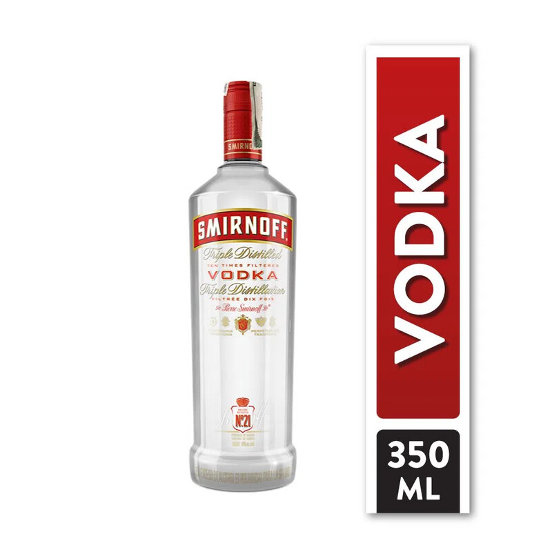 VODKA SMIRNOFF RED X 350 ML