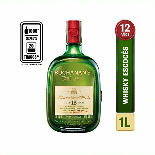 WHISKY BUCHANAN´S DELUXE 1000 ML