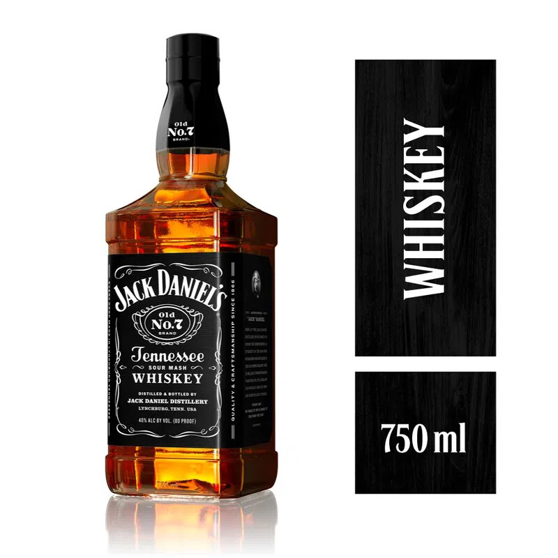 WHISKY JACK DANIELS X 750  ML