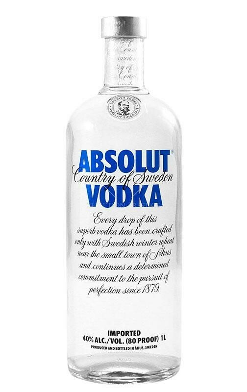 VODKA ABSOLUT X 1000 ML