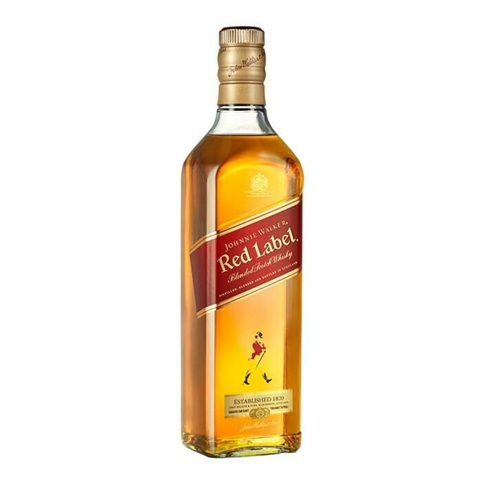 WHISKY JOHNNIE WALKER RED LABEL X 375 ML