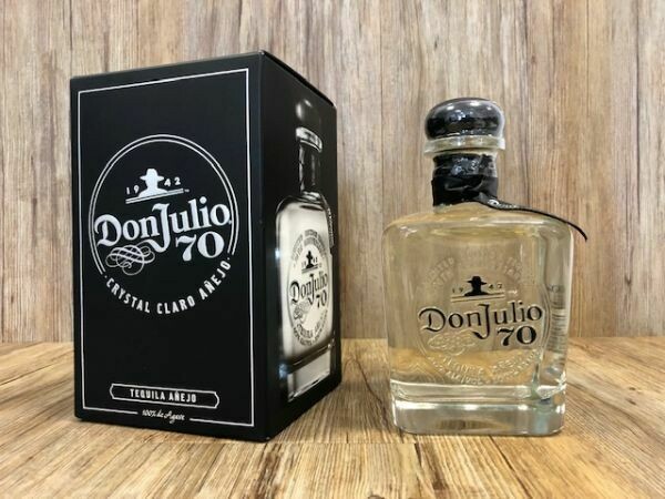 TEQUILA DON JULIO 70 CRISTALINO 700 ML.