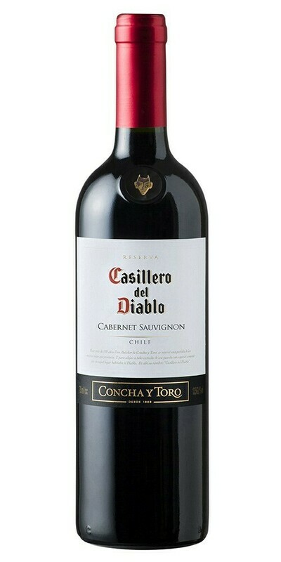 VINO CASILLERO  CABERNET SAUVIGNON X 750 ML