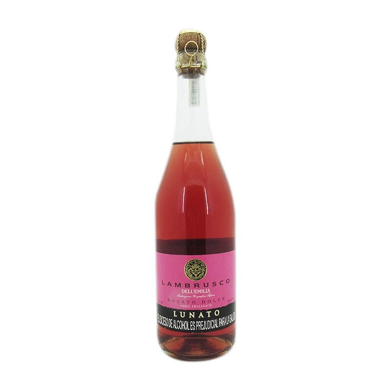 VINO LAMBRUSCO ROSE LUNATO X 750 ML