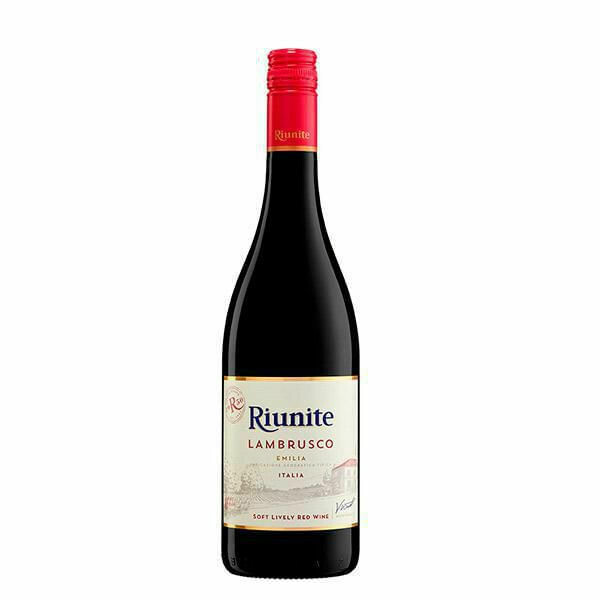 VINO LAMBRUSCO RIUNITE ROJO X 750 ML