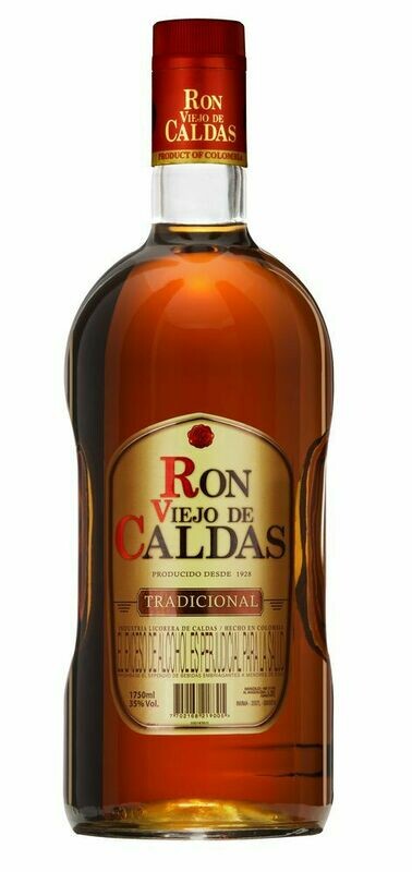 RON VIEJO DE CALDAS 3 AÑOS X 1750 ML