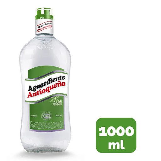 AGUARDIENTE ANTIOQUEÑO 24 x 1000 ML