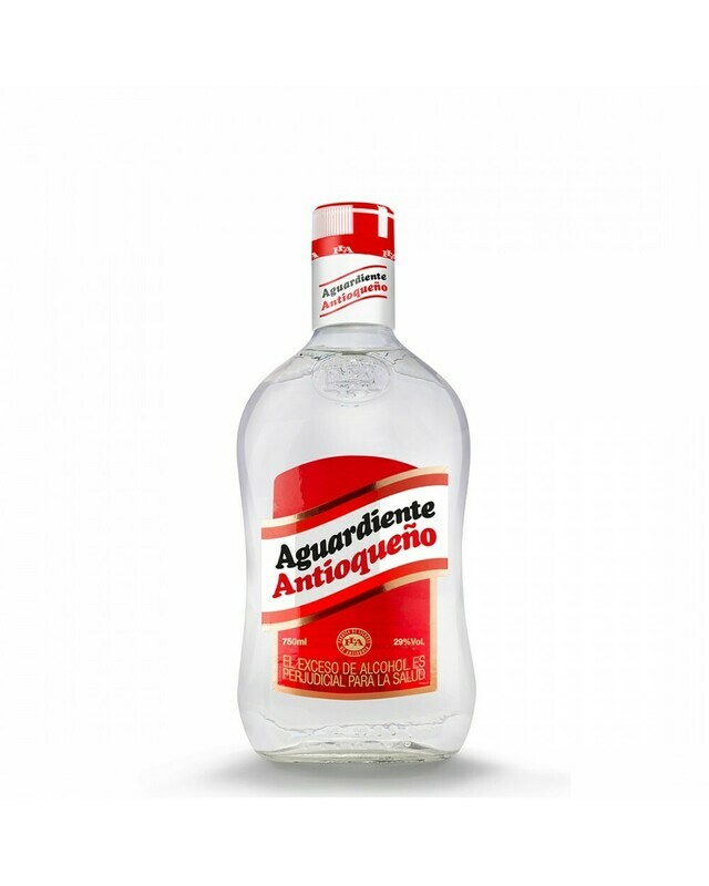 AGUARDIENTE ANTIOQUEÑO ROJO X 750 ML