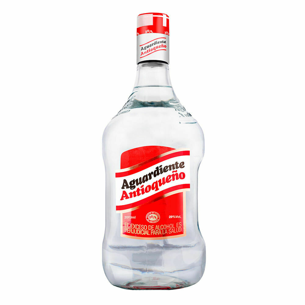 AGUARDIENTE ANTIOQUEÑO ROJO X 2000 ML