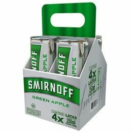 SMIRNOFF ICE GREEN LATA X 250 ML X 4 UNIDES