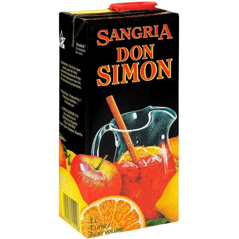VINO TETRA SANGRIA DON SIMON X 1000 ML