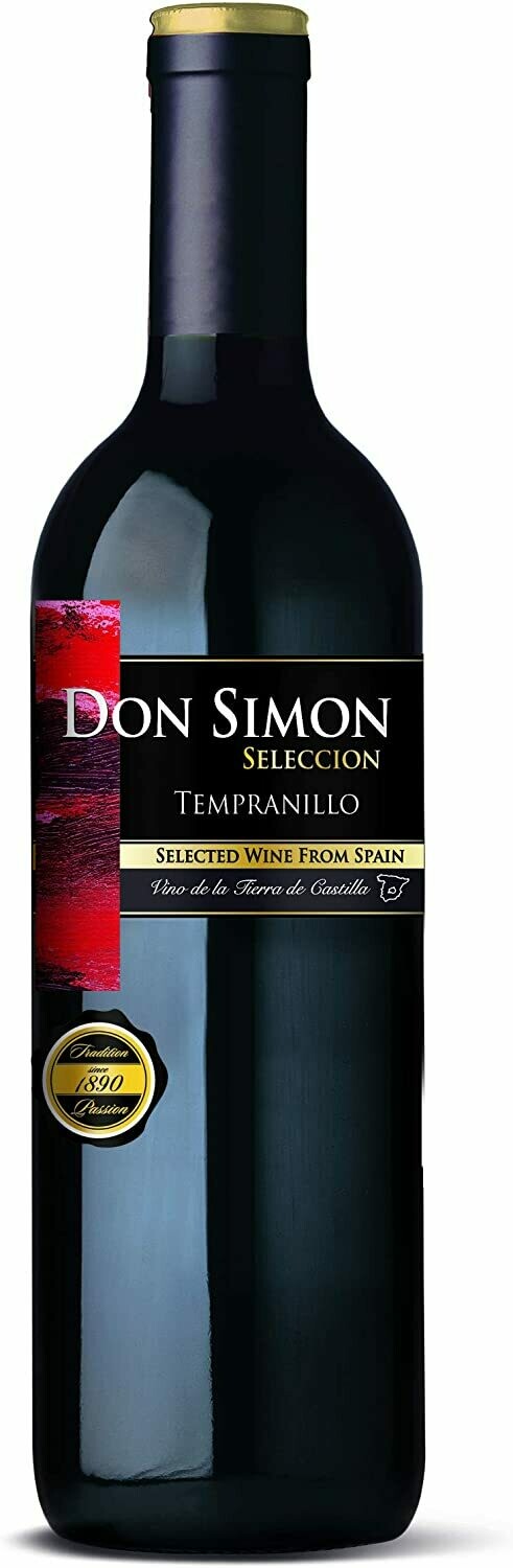 VINO DON SIMON TEMPRANILLO X 750ML