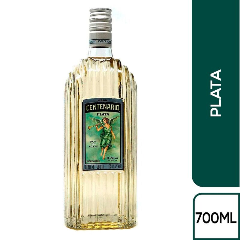 TEQUILA GRAN CENTENARIO PLATA X 700ML
